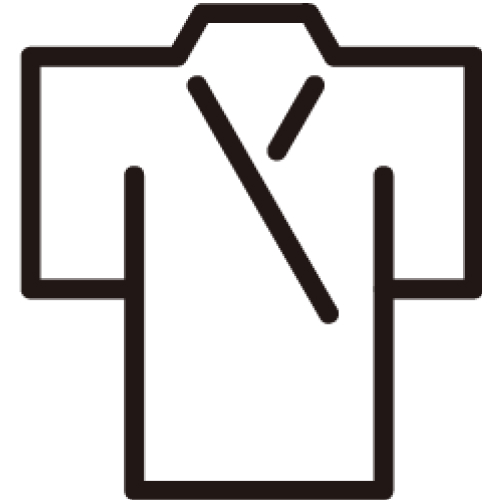 メモリーが大仙市・秋田市でシンプルな火葬式プランを担当している斜め見の白い着物アイコン